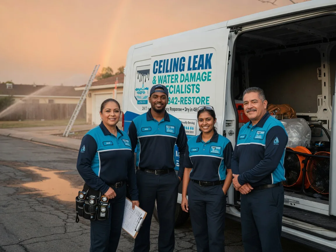 Ceiling Leak Cleanup company in Baird, TX